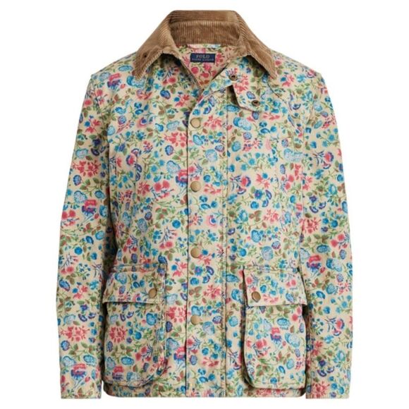 NWT|Polo Ralph Lauren Floral Canvas Barn Jacket, XS - Picture 3 of 16